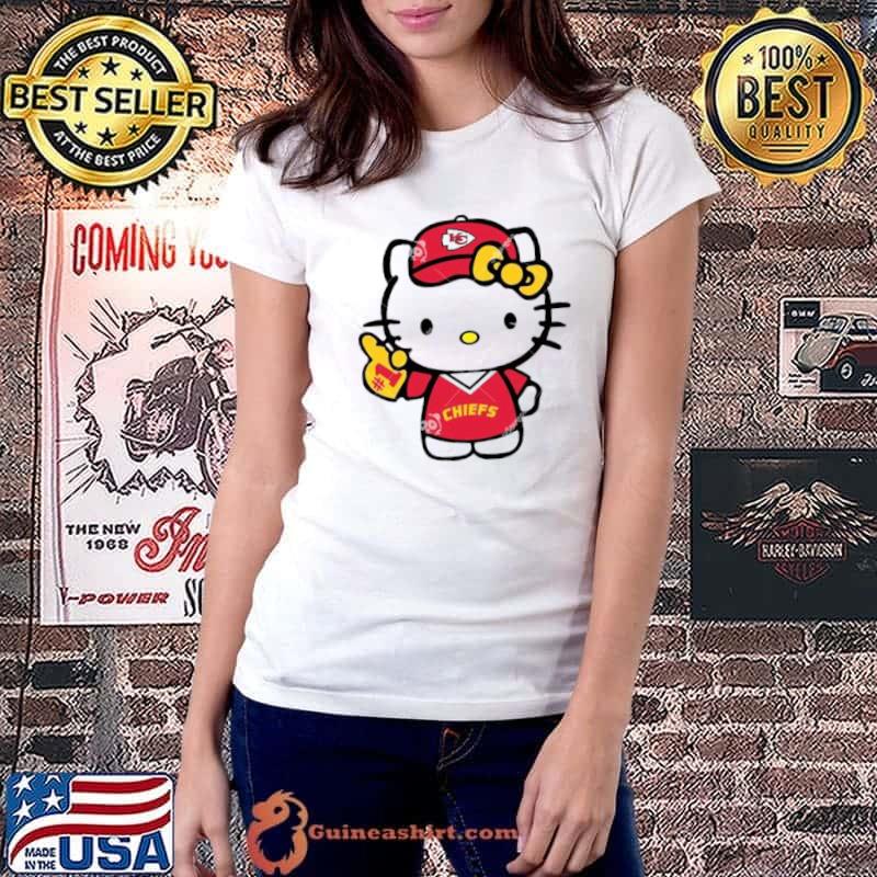 Kansas City Chiefs Baseball Number 1 Hello Kitty shirt