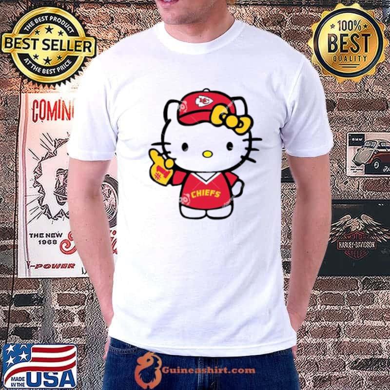 Kansas City Chiefs Baseball Number 1 Hello Kitty s Unisex