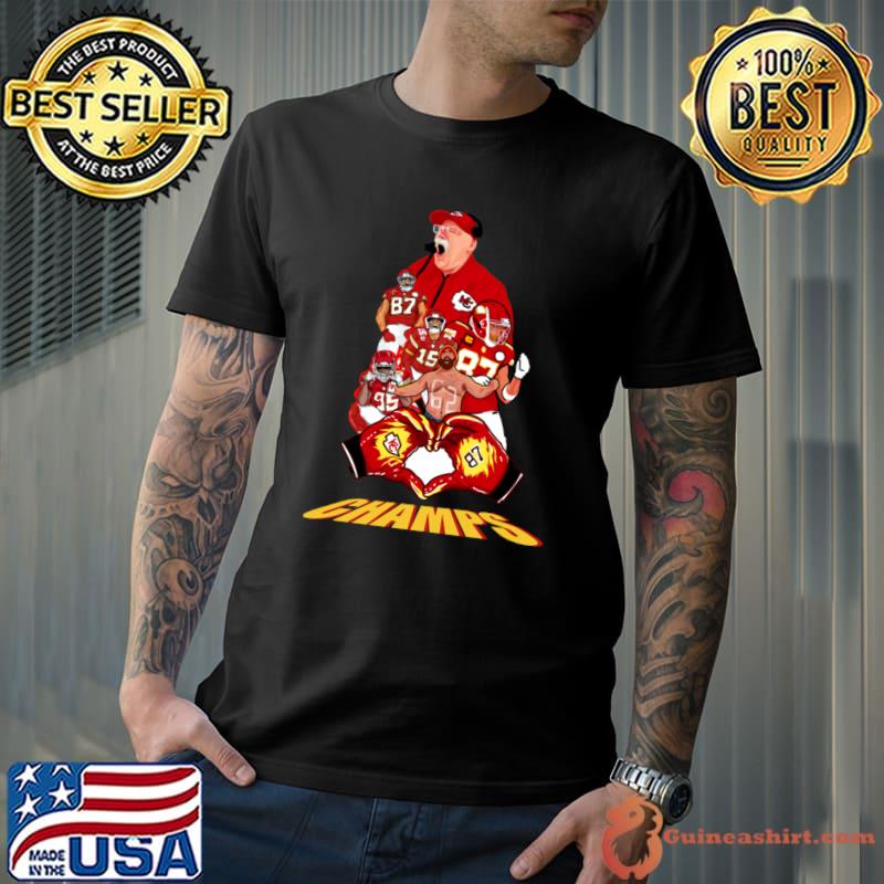 Kansas city chiefs champs football T-Shirt