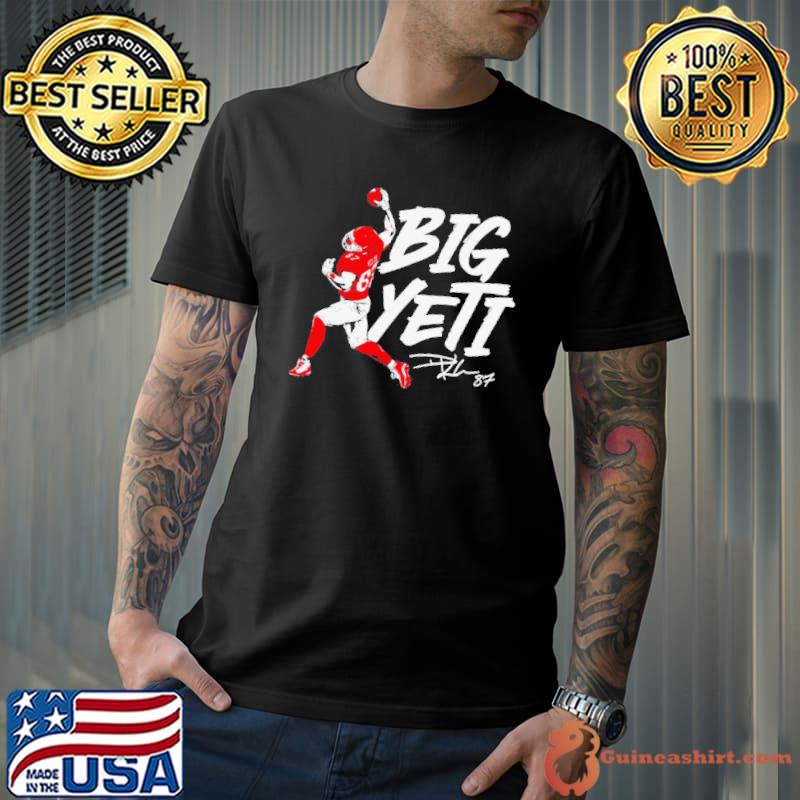 Kansas City Chiefs Travis Kelce Big Yeti signature s Unisex