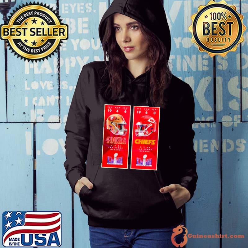 Kansas City Chiefs vs San Francisco 49ers Super Bowl LVIII shirt