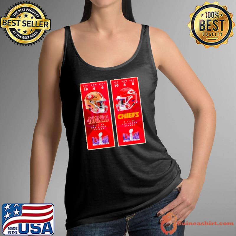 Kansas City Chiefs vs San Francisco 49ers Super Bowl LVIII s Tank Top
