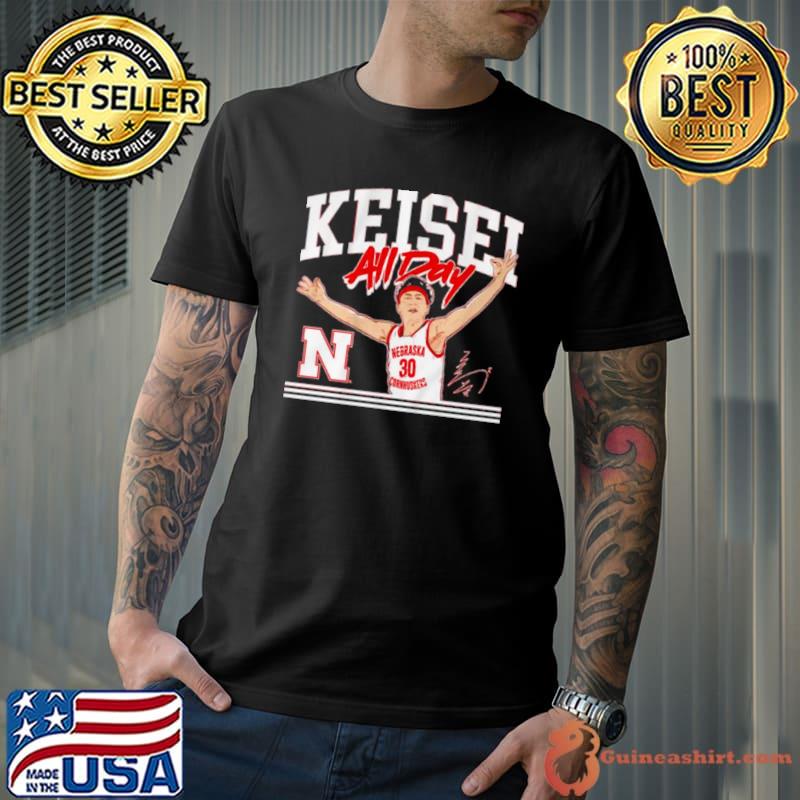 Keisei Tominaga 30 Nebraska Cornhuskers Basketball Retro Shirt