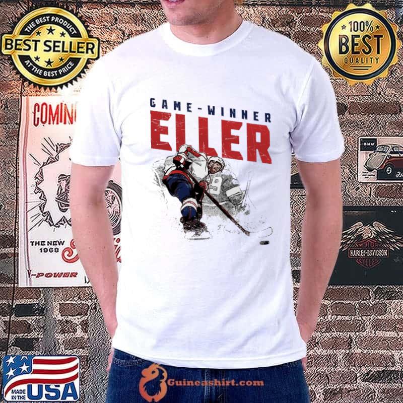 Lars Eller Danish professional ice hockey player New Jersey Game Winner T-Shirt Unisex