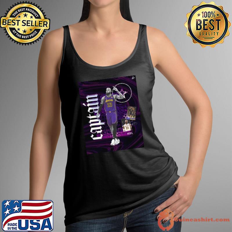 Los Angeles Lakers 20x Nba Allstar And 2024 All star Captain, Lebron James s Tank Top