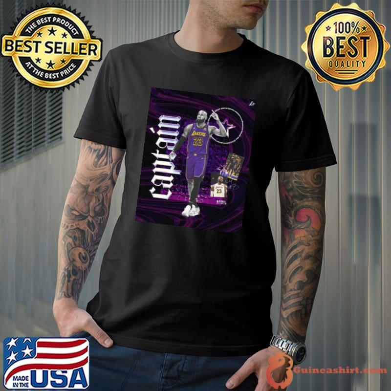 Los Angeles Lakers 20x Nba Allstar And 2024 All star Captain, Lebron James s Unisex