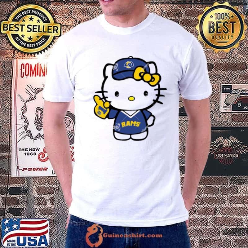 Los Angeles Rams Baseball Number 1 Hello Kitty shirt