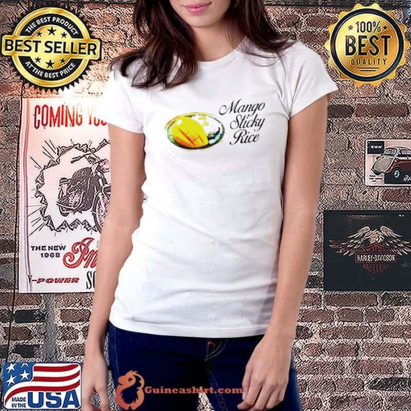 Mango sticky rice shirt