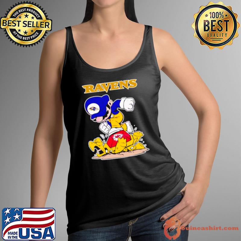 Mario Ravens Stomps on Kansas City Chiefs football s Tank Top
