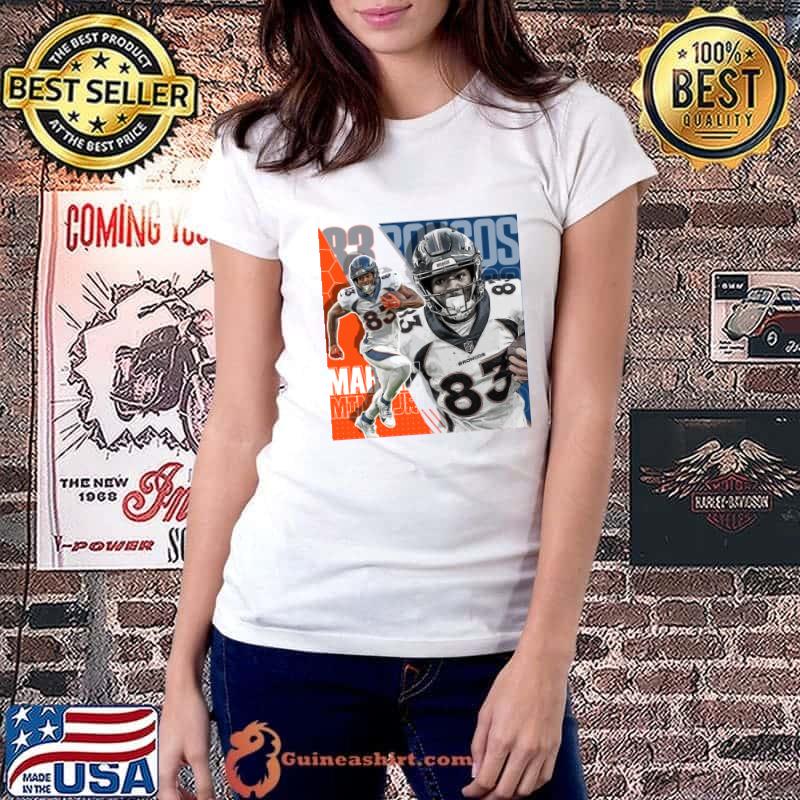 Marvin Mims Jr American football wide receiver for the Denver Broncos T-Shirt