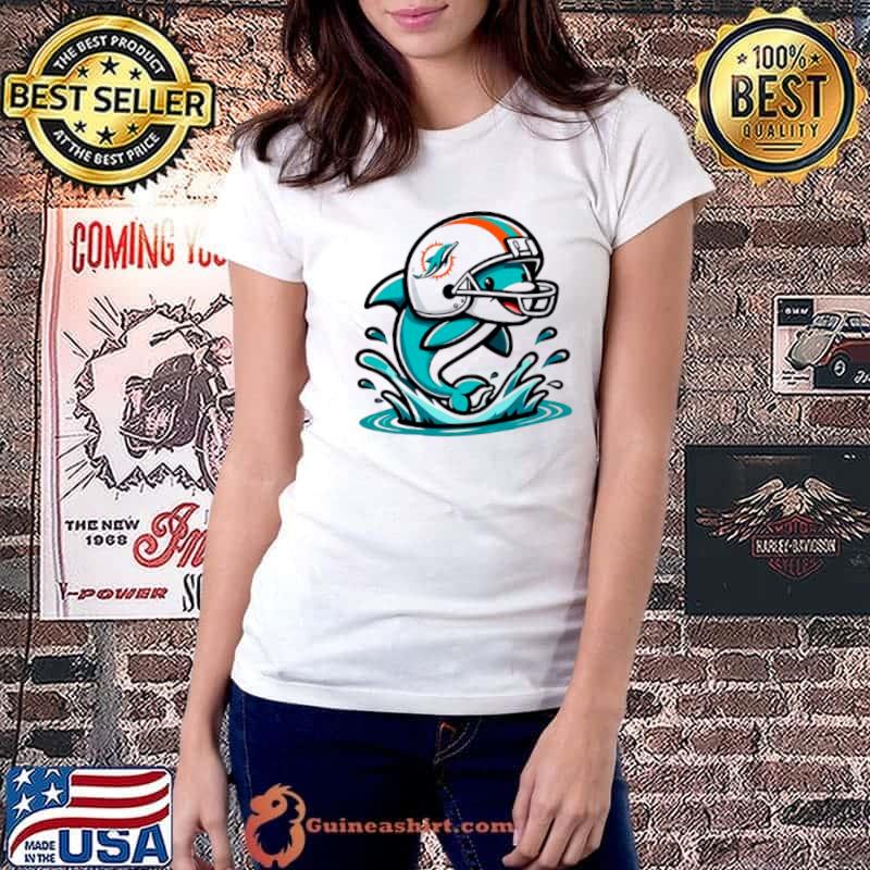 Miami Dolphins Helmet Ocean shirt