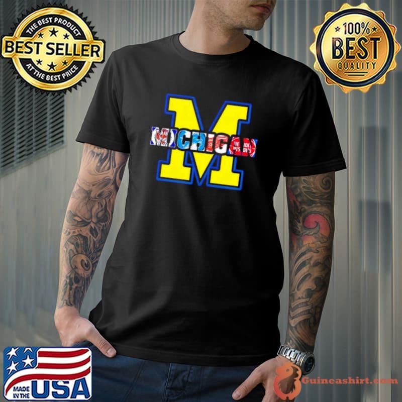 Michigan City Team Sports Logo Text 2024 shirt