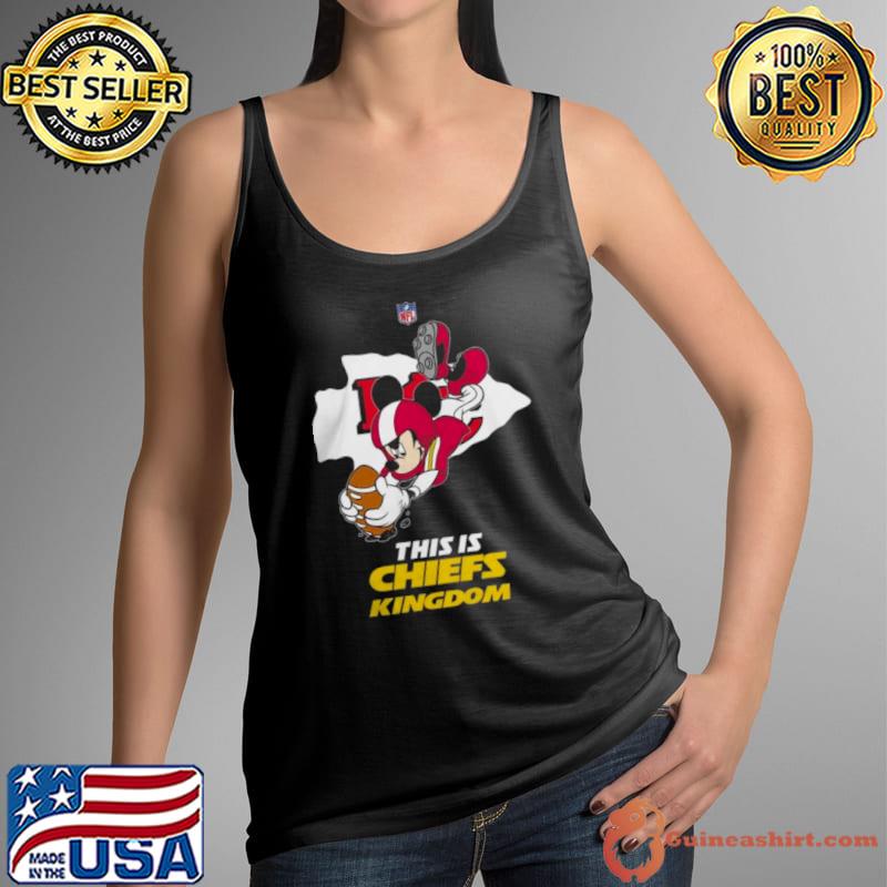 Mickey Mouse Chiefs Super Bowl LVIII Champions 2024 Shirts Tank Top