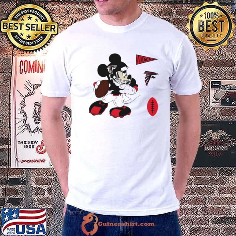Mickey mouse player Atlanta Falcons Disney football shirt