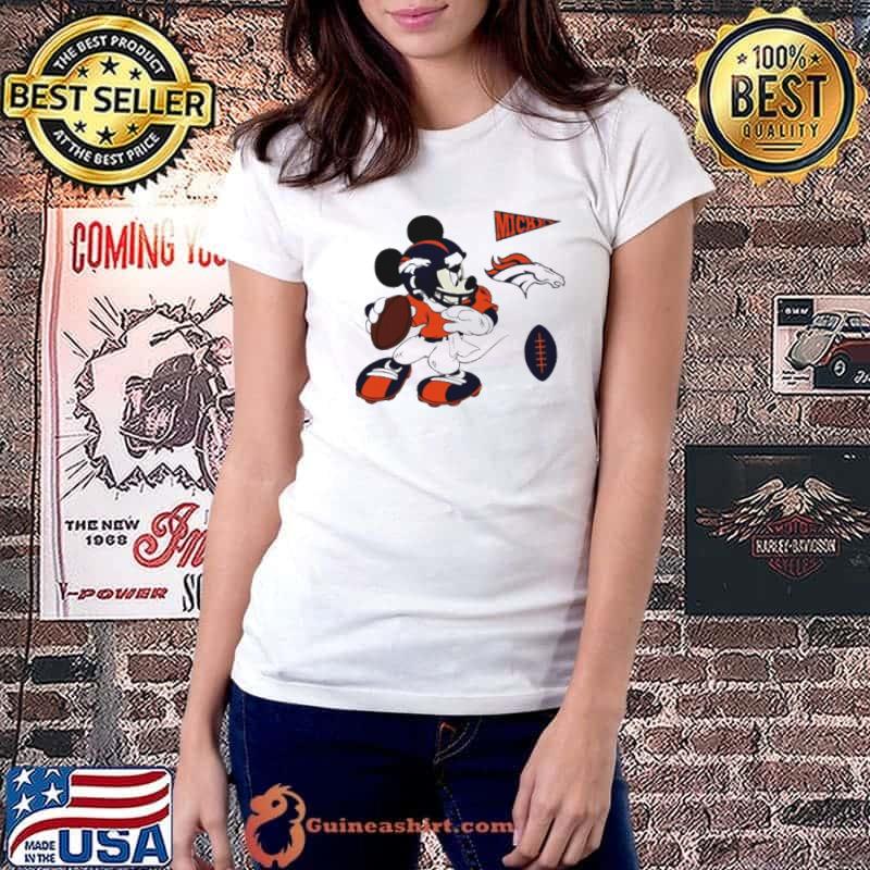 Mickey mouse player Denver Broncos Disney football s Ladiestee