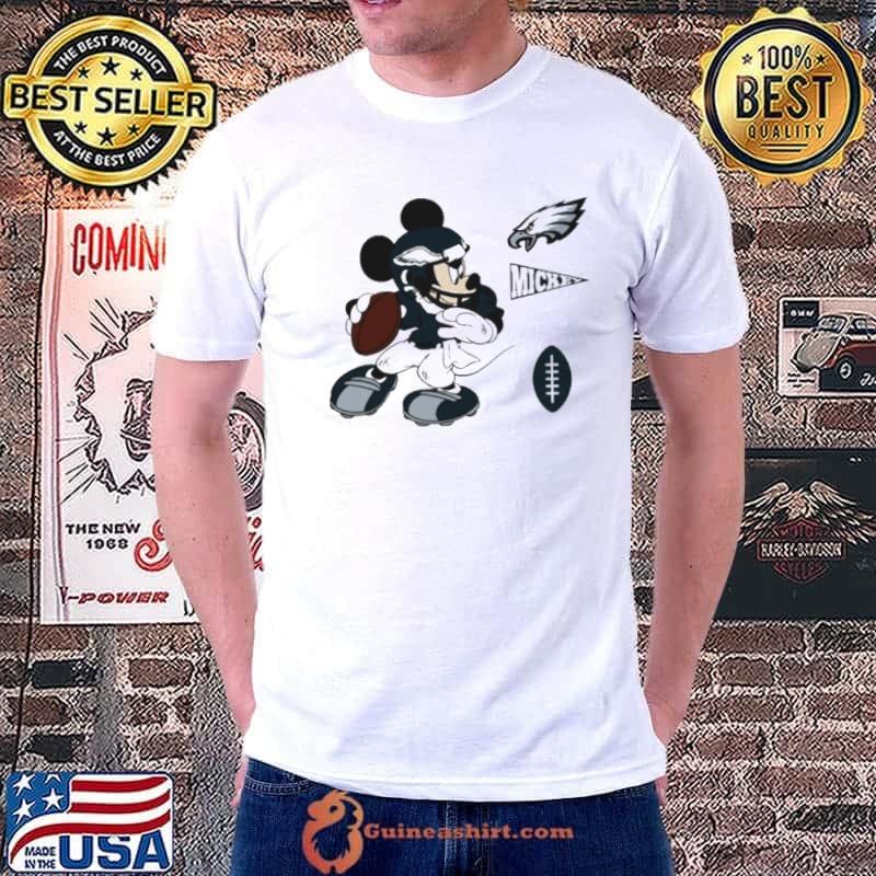 Mickey mouse player Philadelphia Eagles Disney football shirt