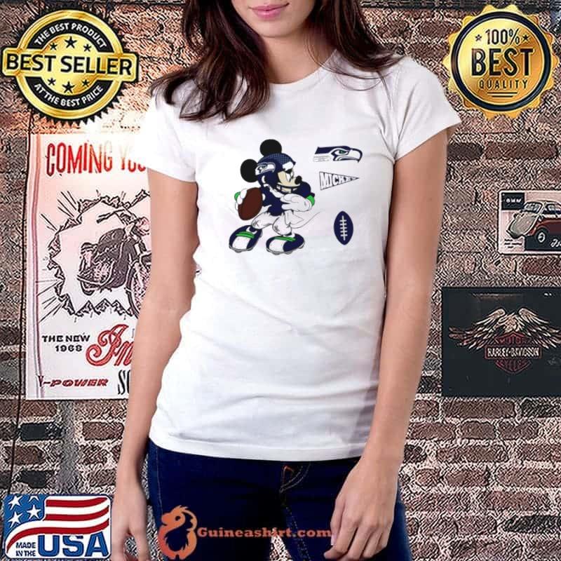Mickey mouse player Seattle Seahawks Disney football s Ladiestee