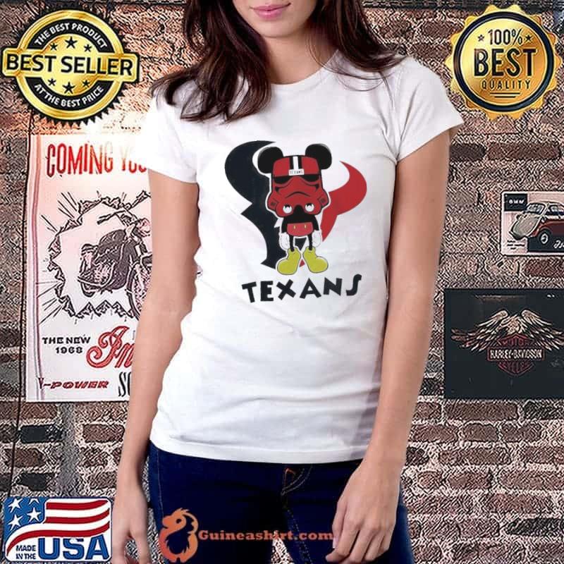 Mickey Mouse Stormtrooper Houston Texans 2024 shirt