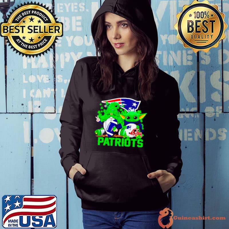 New England Patriots Baby Yoda Happy St.Patrick’s Day Shamrock shirt