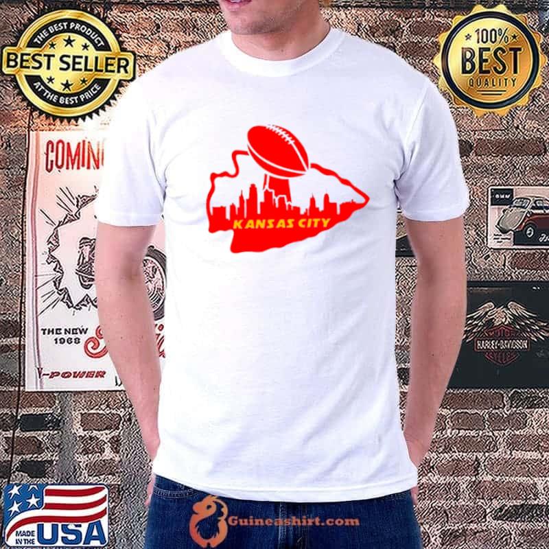 Nice kansas City Chiefs Skyline Super Bowl shirt