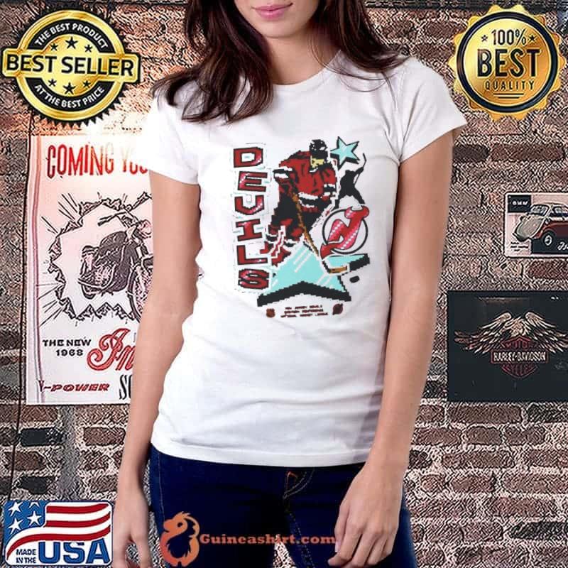 Nice new Jersey Devils Eastern Conference National Hockey League Lamplighter Franklin shirt