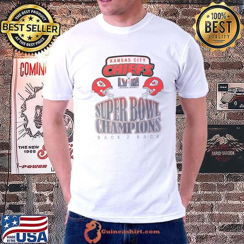 Original kansas City Chiefs super bowl champions back 2 back shirt