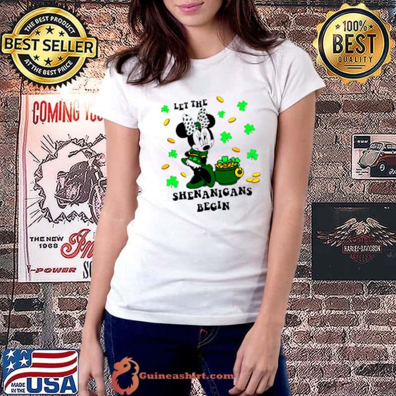 Original minnie Lets The Shenanigans Begin shirt