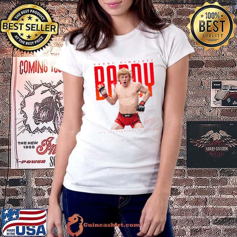 Paddy Pimblett Baddy Signature English professional mixed martial artist T-Shirt