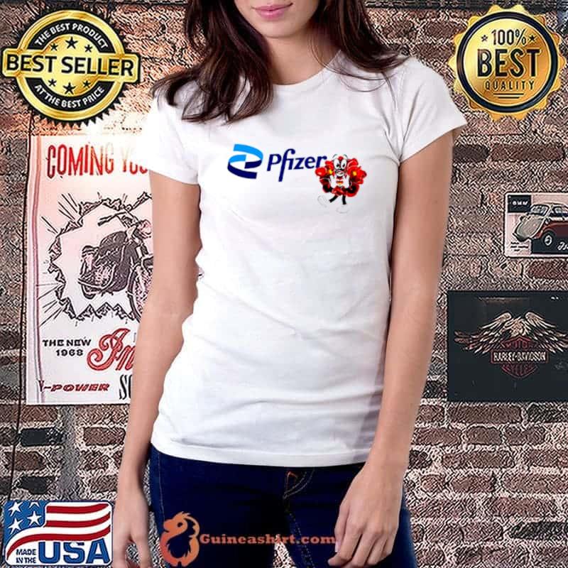 Pfizer Mascot Clotty shirt