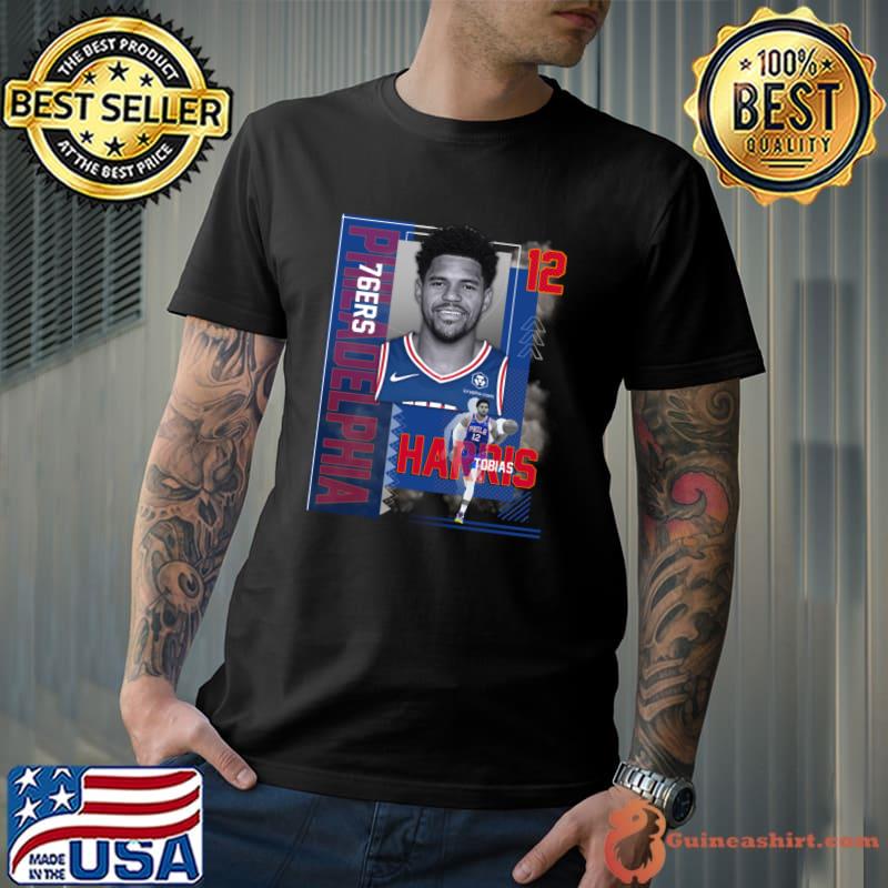 Philadelphia 76ers Tobias Harris 12 American professional basketball player T-Shirt