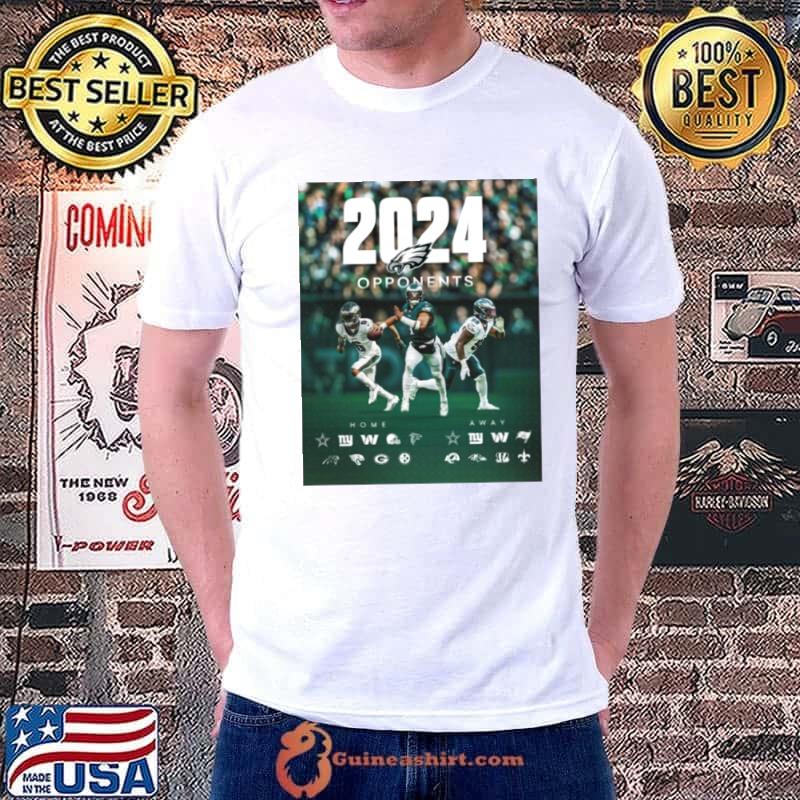 Philadelphia Eagles 2024 opponents on the rise shirt