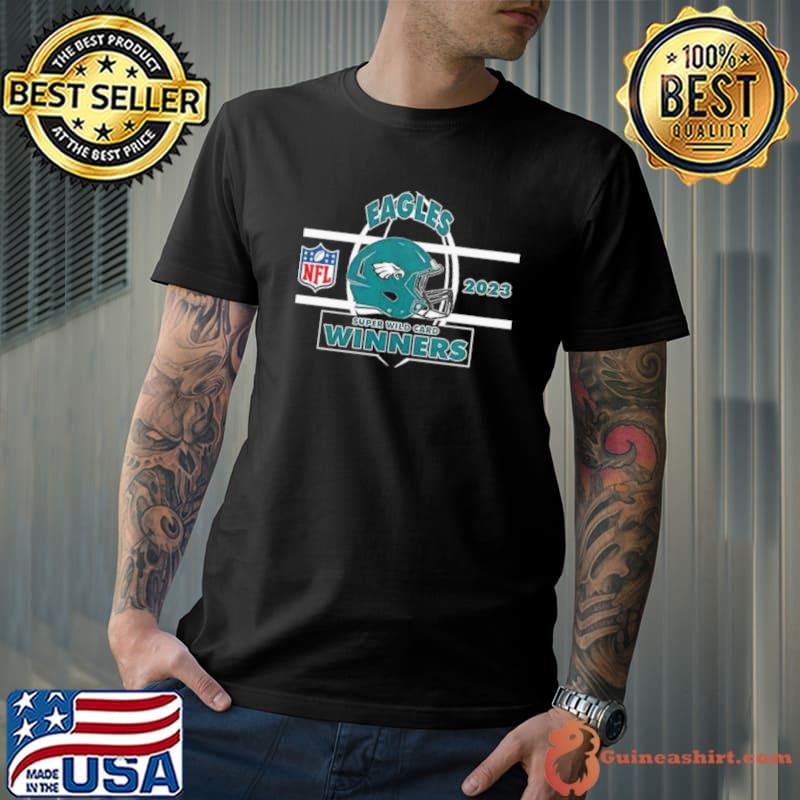 Philadelphia Eagles Nfc Super Wild Card Champions Season 2023 2024 Nfl Divisional Helmet Winners shirt