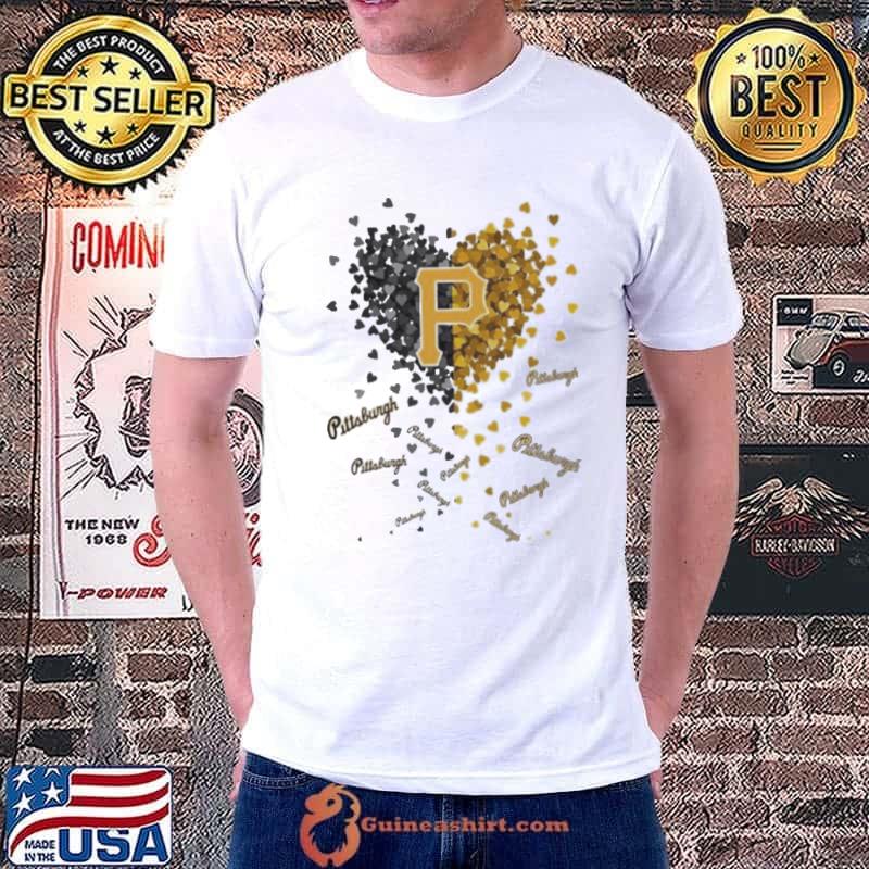 Pittsburgh Pirates Baseball Tiny Heart Shape 2024 shirt