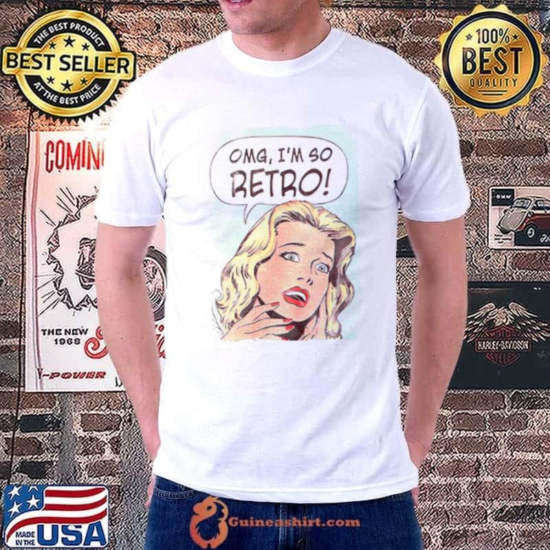 Premium i’m so retro vintage comic pop art shirt