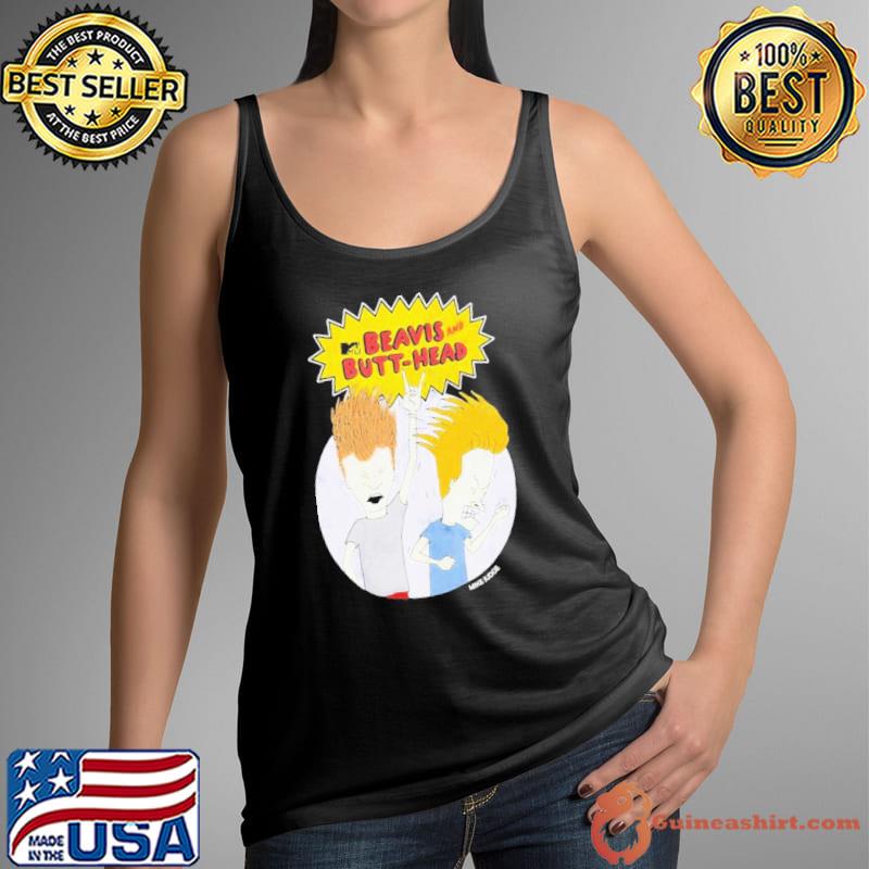 Rare Vintage MTV Beavis And Butt-Head Rock Shirt