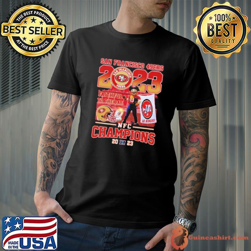 San Francisco 49ers Faithful To The Bay 2023 NFC Champions s Unisex