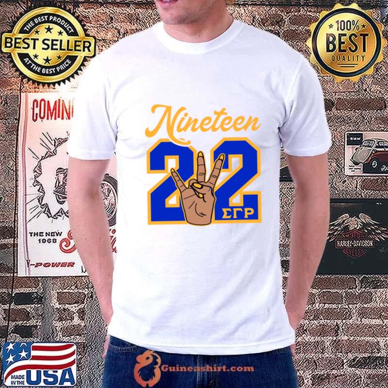 Sigma Gamma Rho Sisterhood Est 1922 Sigma Gamma Rho Hand T-Shirt