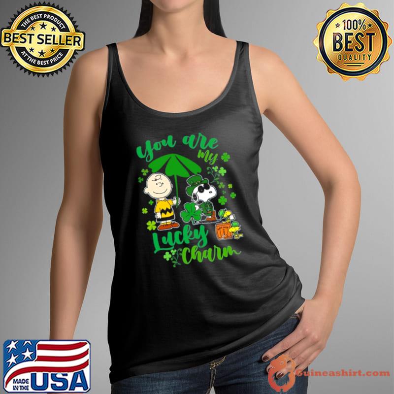 Snoopy Peanuts You Are My Lucky Charm Patrick’s Day 2024 s Tank Top