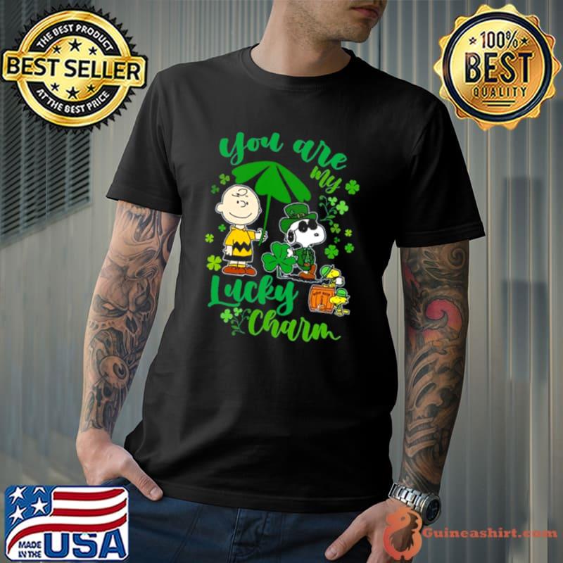 Snoopy Peanuts You Are My Lucky Charm Patrick’s Day 2024 shirt