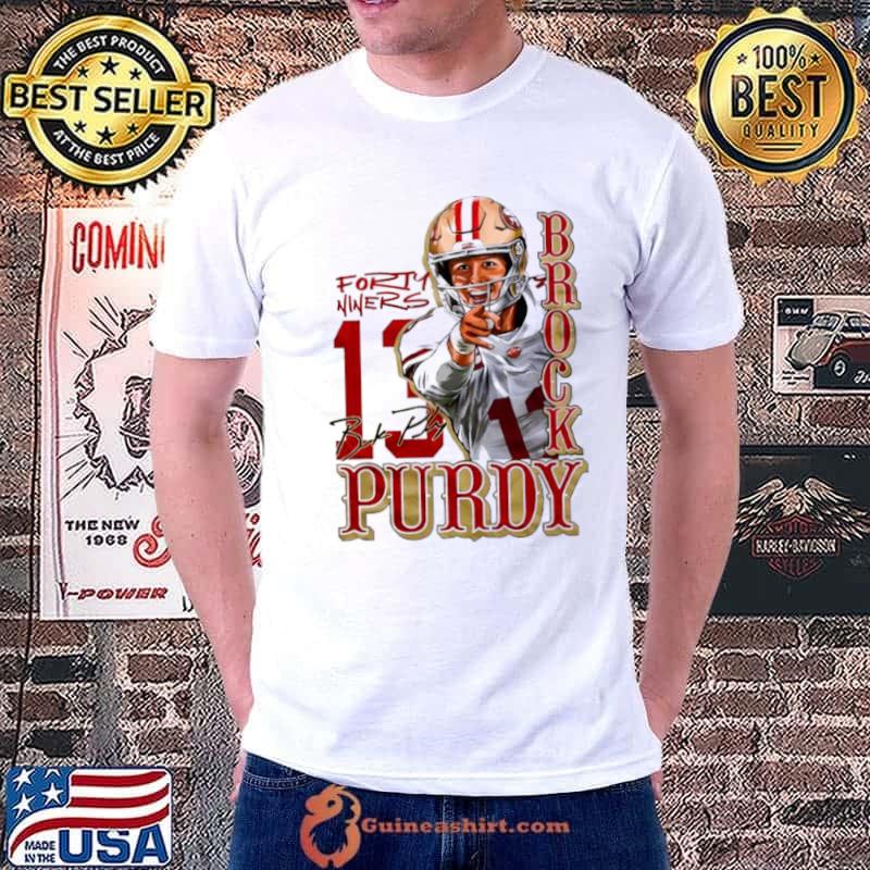 Sortie Brock Purdy Forty Niner Football Player Signature shirt