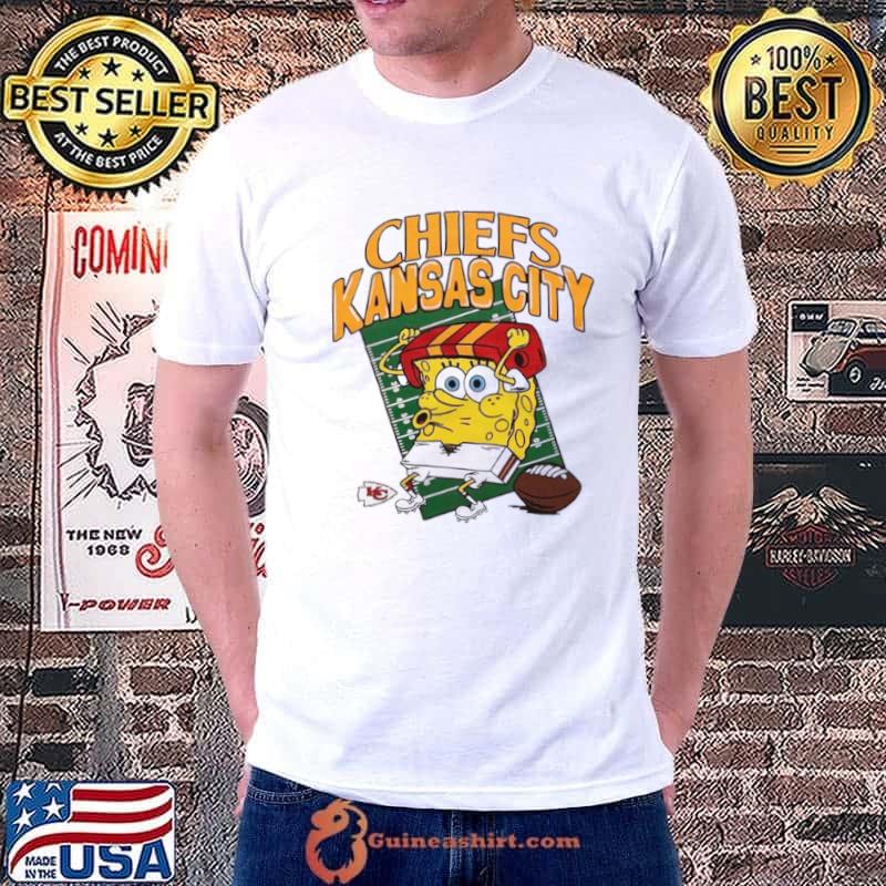 SpongeBob SquarePants X Kansas City Chiefs vintage shirt