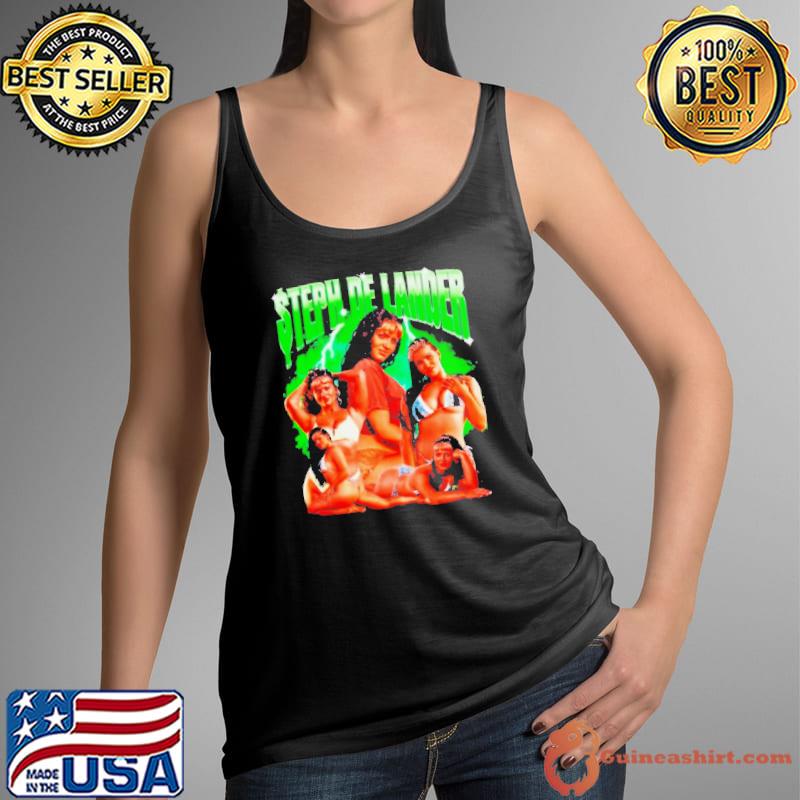 Steph De Lander wrestler retro shirt