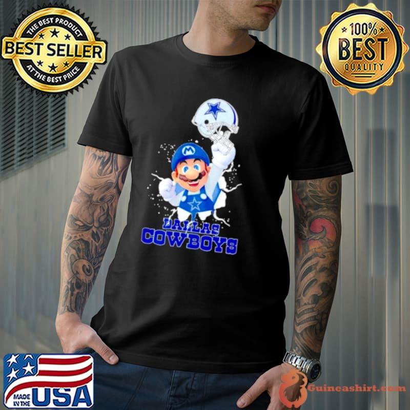 Super Mario X Nfl Dallas Cowboys Football s Unisex