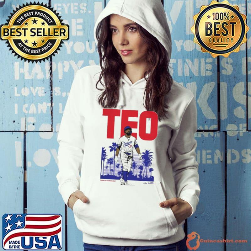 TEO LAD Teoscar Hernández 37 Los Angeles Dodgers s Hoodie