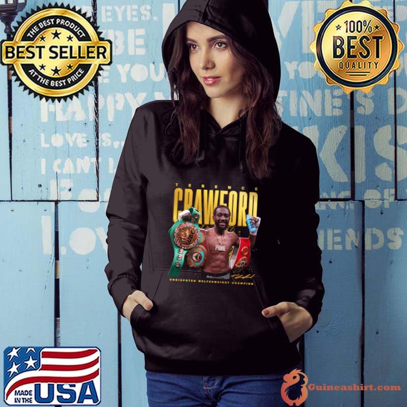 Terence Crawford American boxer held multiple world championships signature T-Shirt Hoodie