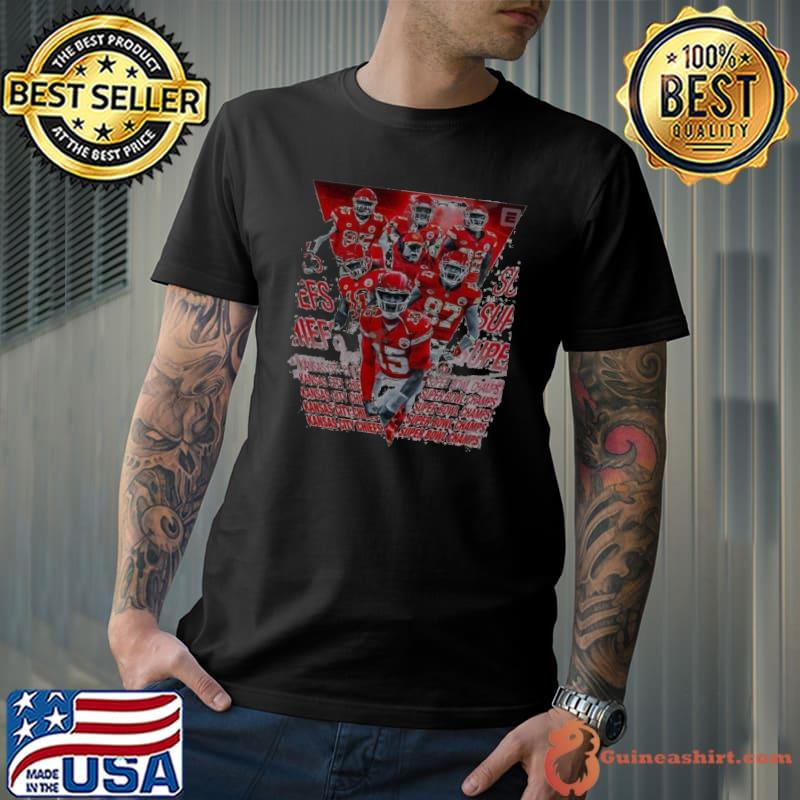 THE KANSAS CITY CHIEFS ARE SUPER BOWL CHAMPS FOR THE THIRD TIME IN FIVE YEARS SHIRT