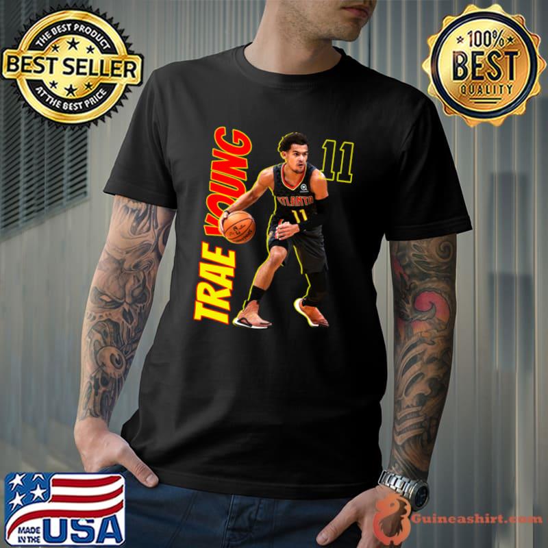 Trae Young No.11 Vintage American professional basketball player T-Shirt