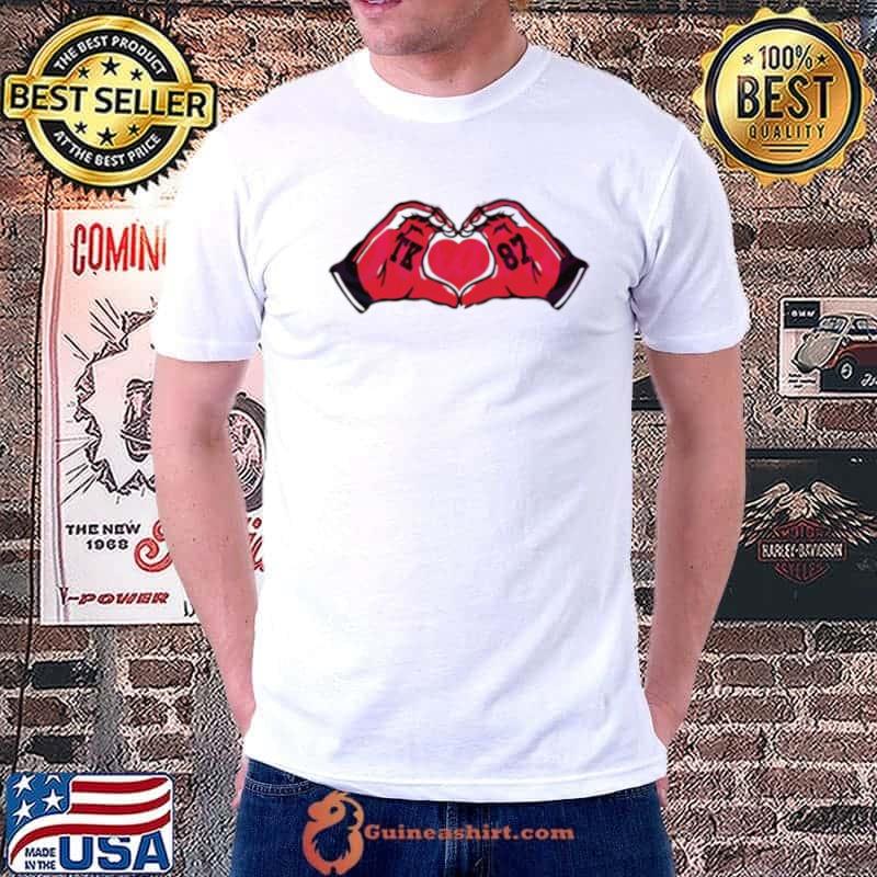 Travis Kelce 87 Heart Hands Especially For Taylor s Unisex