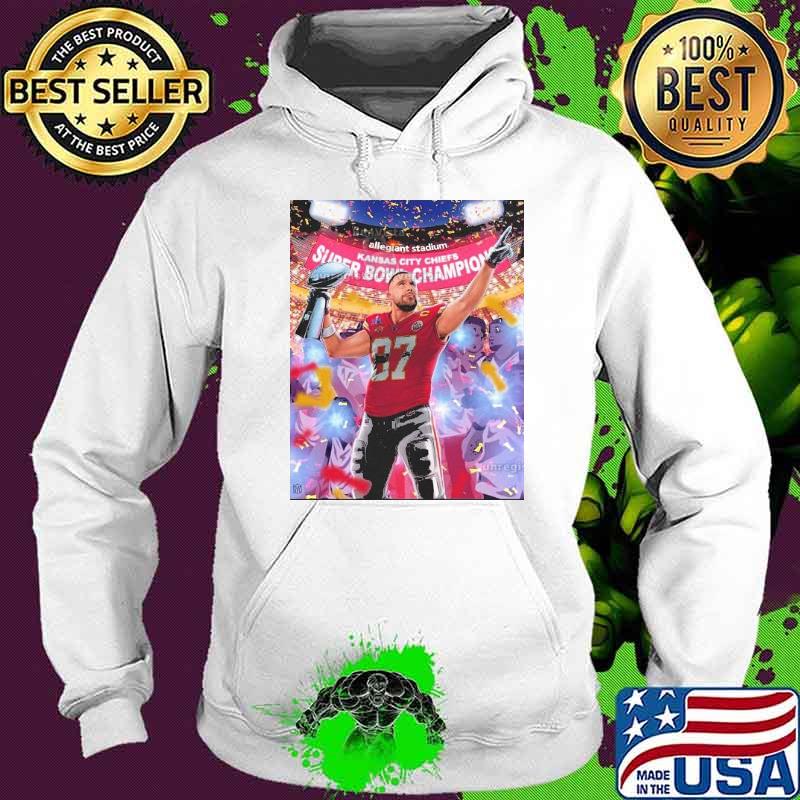 Travis Kelce Back-To-Back Eras Super Bowl Champions Shirt Hoodie