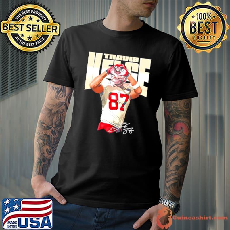 Travis Kelce Kansas City heart signature shirt